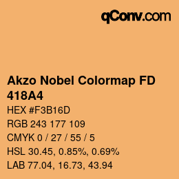 Color code: Akzo Nobel Colormap FD - 418A4 | qconv.com