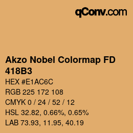 Color code: Akzo Nobel Colormap FD - 418B3 | qconv.com