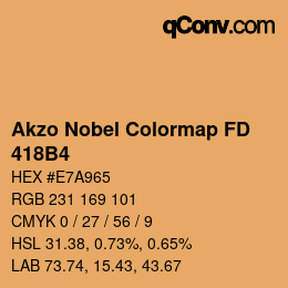 Color code: Akzo Nobel Colormap FD - 418B4 | qconv.com