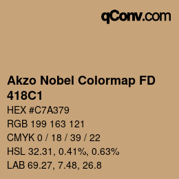 Color code: Akzo Nobel Colormap FD - 418C1 | qconv.com