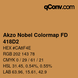 カラーコード: Akzo Nobel Colormap FD - 418D2 | qconv.com