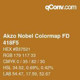 カラーコード: Akzo Nobel Colormap FD - 418F5 | qconv.com