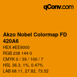 Color code: Akzo Nobel Colormap FD - 420A6 | qconv.com