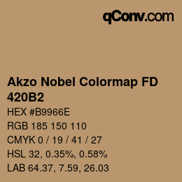 Code couleur: Akzo Nobel Colormap FD - 420B2 | qconv.com