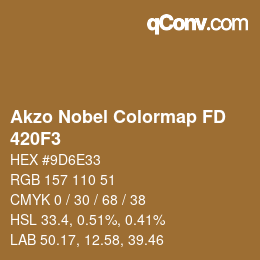 Color code: Akzo Nobel Colormap FD - 420F3 | qconv.com