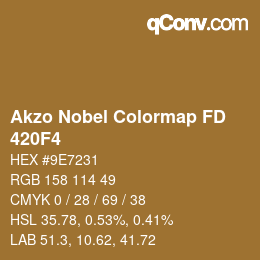 Color code: Akzo Nobel Colormap FD - 420F4 | qconv.com