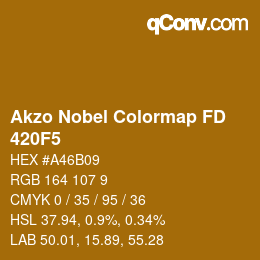 Code couleur: Akzo Nobel Colormap FD - 420F5 | qconv.com