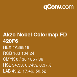 Code couleur: Akzo Nobel Colormap FD - 420F6 | qconv.com