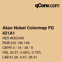Color code: Akzo Nobel Colormap FD - 421A1 | qconv.com