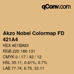 カラーコード: Akzo Nobel Colormap FD - 421A4 | qconv.com