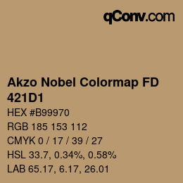 Color code: Akzo Nobel Colormap FD - 421D1 | qconv.com