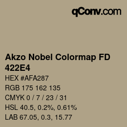 Color code: Akzo Nobel Colormap FD - 422E4 | qconv.com