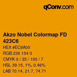 Color code: Akzo Nobel Colormap FD - 423C6 | qconv.com