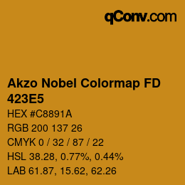 Code couleur: Akzo Nobel Colormap FD - 423E5 | qconv.com