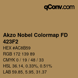 Código de color: Akzo Nobel Colormap FD - 423F2 | qconv.com