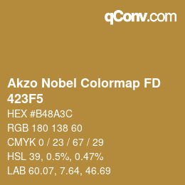 Color code: Akzo Nobel Colormap FD - 423F5 | qconv.com