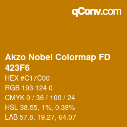 Farbcode: Akzo Nobel Colormap FD - 423F6 | qconv.com