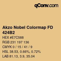Code couleur: Akzo Nobel Colormap FD - 424B2 | qconv.com