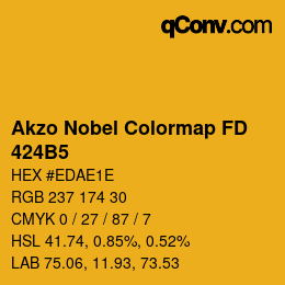 Farbcode: Akzo Nobel Colormap FD - 424B5 | qconv.com