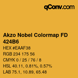 Code couleur: Akzo Nobel Colormap FD - 424B6 | qconv.com