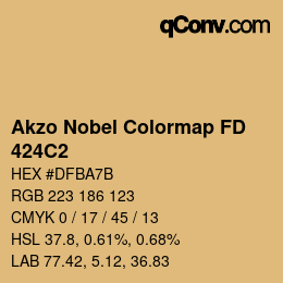 Code couleur: Akzo Nobel Colormap FD - 424C2 | qconv.com