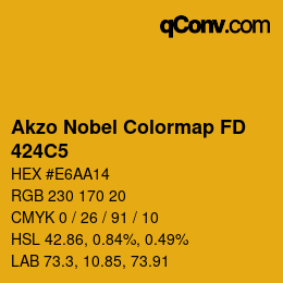 Color code: Akzo Nobel Colormap FD - 424C5 | qconv.com