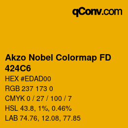 Code couleur: Akzo Nobel Colormap FD - 424C6 | qconv.com