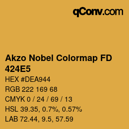 Code couleur: Akzo Nobel Colormap FD - 424E5 | qconv.com