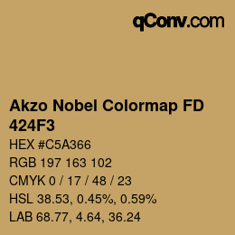 Color code: Akzo Nobel Colormap FD - 424F3 | qconv.com