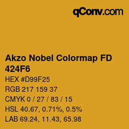Color code: Akzo Nobel Colormap FD - 424F6 | qconv.com