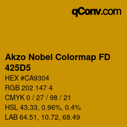 Color code: Akzo Nobel Colormap FD - 425D5 | qconv.com