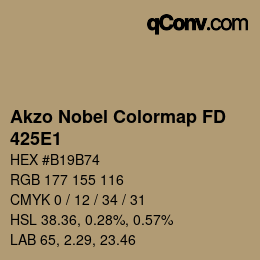 カラーコード: Akzo Nobel Colormap FD - 425E1 | qconv.com
