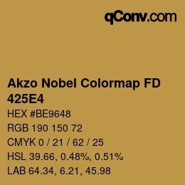 カラーコード: Akzo Nobel Colormap FD - 425E4 | qconv.com