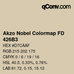 カラーコード: Akzo Nobel Colormap FD - 426B3 | qconv.com