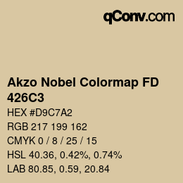 Color code: Akzo Nobel Colormap FD - 426C3 | qconv.com