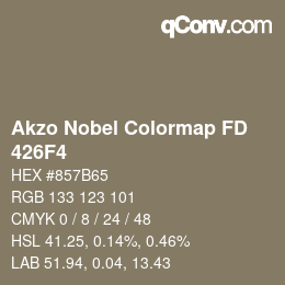 Code couleur: Akzo Nobel Colormap FD - 426F4 | qconv.com