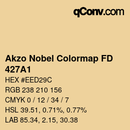 Code couleur: Akzo Nobel Colormap FD - 427A1 | qconv.com
