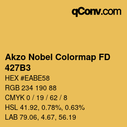 Code couleur: Akzo Nobel Colormap FD - 427B3 | qconv.com