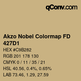 カラーコード: Akzo Nobel Colormap FD - 427D1 | qconv.com