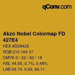 Code couleur: Akzo Nobel Colormap FD - 427E4 | qconv.com