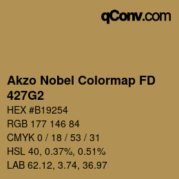 カラーコード: Akzo Nobel Colormap FD - 427G2 | qconv.com