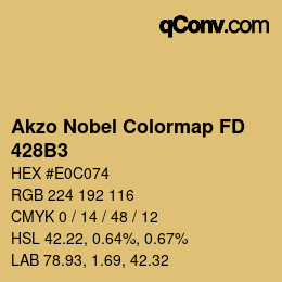 Code couleur: Akzo Nobel Colormap FD - 428B3 | qconv.com