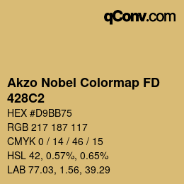 Código de color: Akzo Nobel Colormap FD - 428C2 | qconv.com