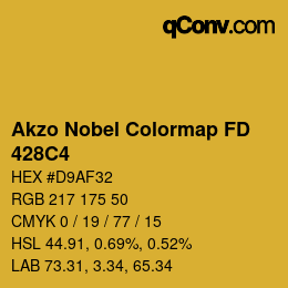 Código de color: Akzo Nobel Colormap FD - 428C4 | qconv.com