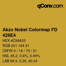Color code: Akzo Nobel Colormap FD - 428E4 | qconv.com