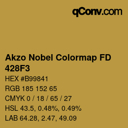 Color code: Akzo Nobel Colormap FD - 428F3 | qconv.com