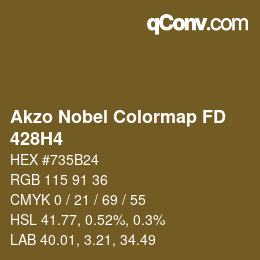 Color code: Akzo Nobel Colormap FD - 428H4 | qconv.com