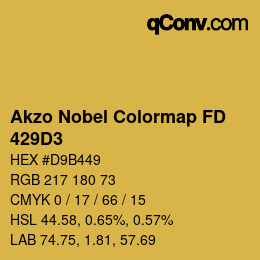Code couleur: Akzo Nobel Colormap FD - 429D3 | qconv.com