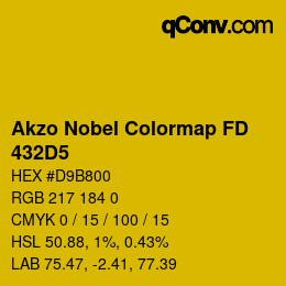 カラーコード: Akzo Nobel Colormap FD - 432D5 | qconv.com