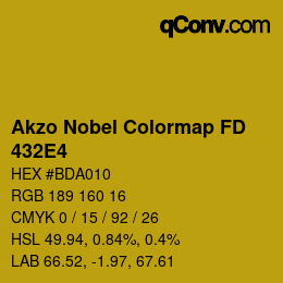 Code couleur: Akzo Nobel Colormap FD - 432E4 | qconv.com